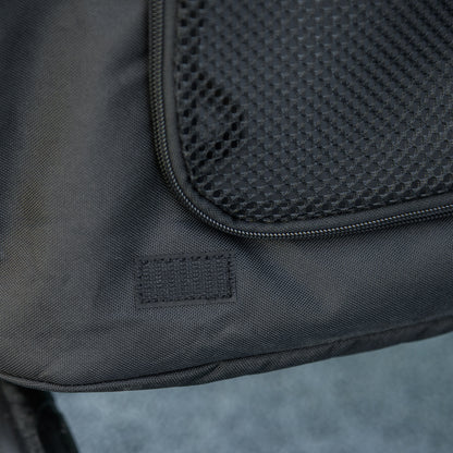 Dog Stroller, Foldable Dog Buggy, Dog Trolley with Cushion, Cat Stroller up to 20 kg, Cat Carriage for Small and Medium-Sized Dogs with Side Pockets, Mesh Window, Oxford Fabric, Black