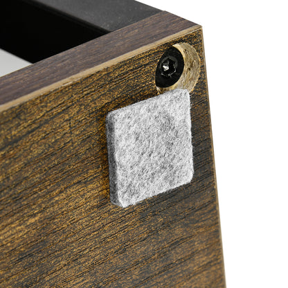 4-Tier Plant Stand, 81cm Tall Flower Stand for Indoor Outdoor, Steel Plant Shelf, Multi-level Flower Stand, Flower Step Stand Flower Pot Stand for Living Room, Garden Balcony, Brown