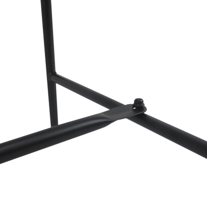 2-Seater Garden Bench Sturdy, Rust-free Park Bench Seat Bench Outdoor Furniture for Patio, Garden, and General Outdoor Area 107cm x 55.5cm x 90.5cm, Black