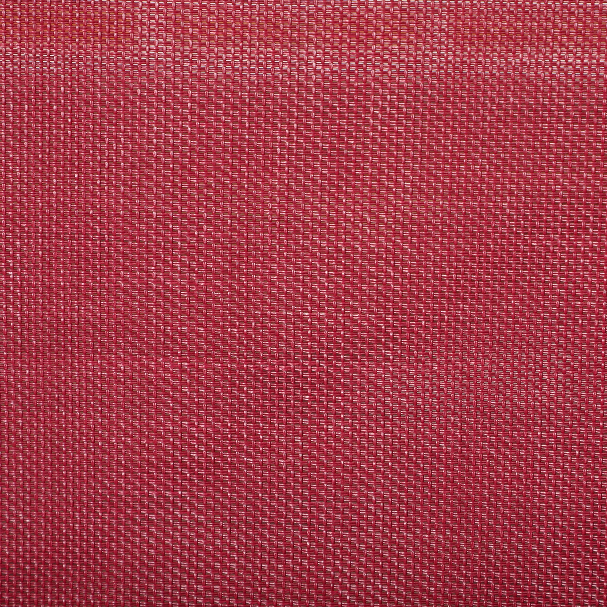 3-Seater Garden Swing with Adjustable Sun Canopy, Breathable Texteline Seat and Metal Frame, Holds Up to 240 kg, 172x110x153 cm, Wine Red