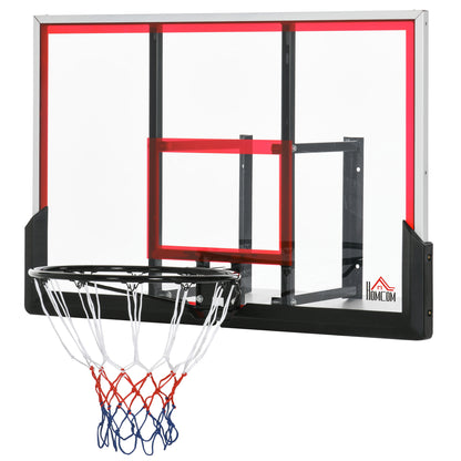 Wall-Mounted Basketball Hoop with Special Basket - 102 x 76 x 110 cm - Indoor Outdoor