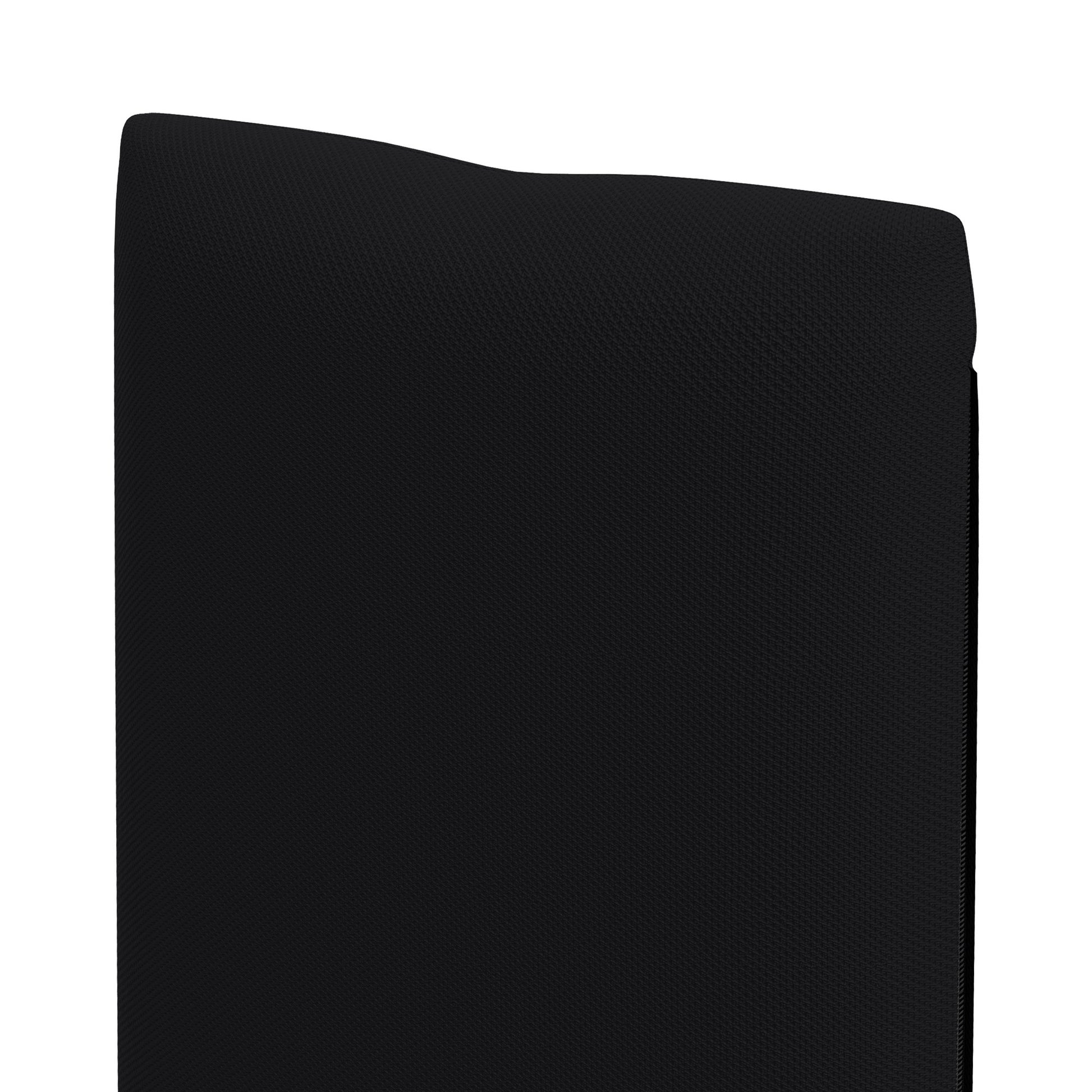 Waterproof Cover for Upright Umbrella with Zipper and Drawstring Black Oxford Polyester