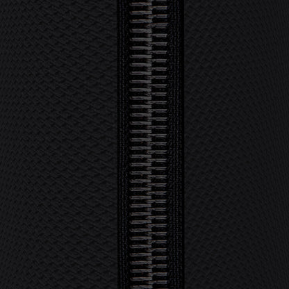 Waterproof Cover for Upright Umbrella with Zipper and Drawstring Black Oxford Polyester