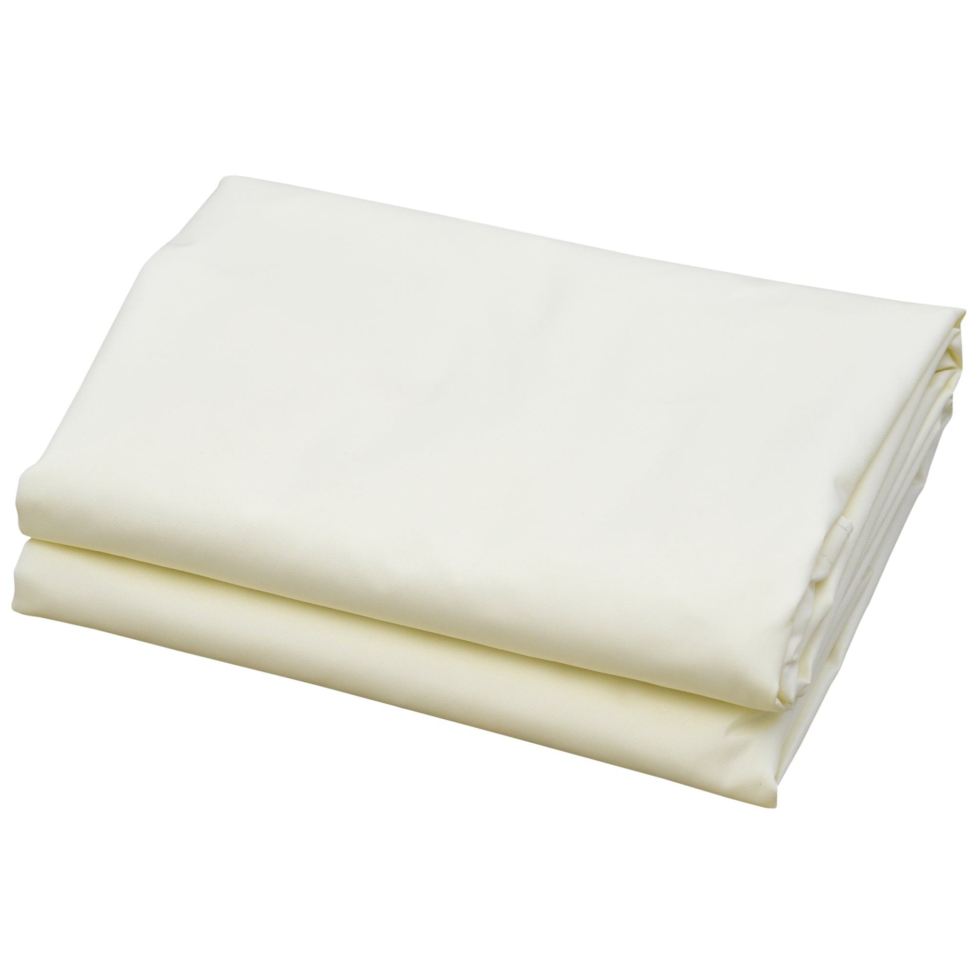 Cream Color Sail Canopy Sunshade Triangle Polyester Fabric Garden Beach Camping Shade Sail (various colors and sizes), 20x20x20 feet size, cream color