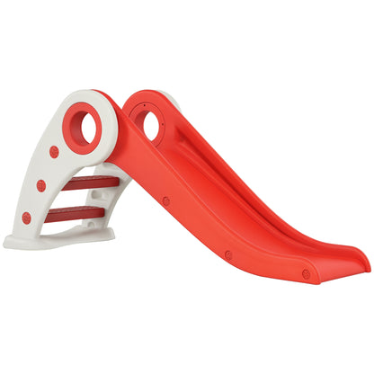 Foldable Children's Slide 3 to 6 Years Indoor Outdoor use dim. 120L x 50W x 56H cm HDPE Red
