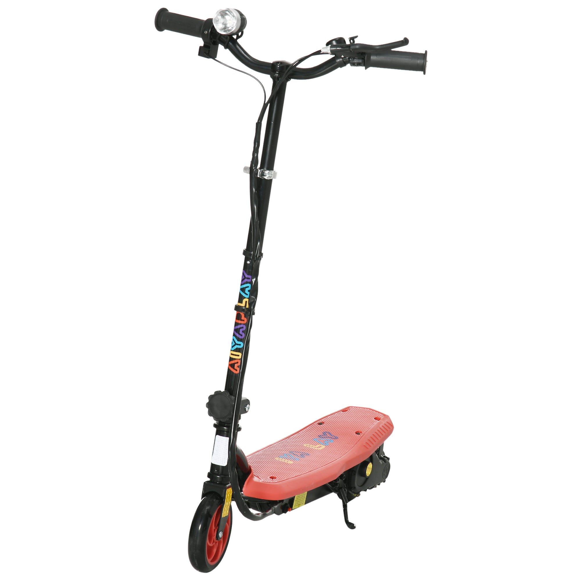 120W Folding Electric Scooter for Kids 7-14 Years Old Max Speed 12 Km/h Max Range 10 Km - Red