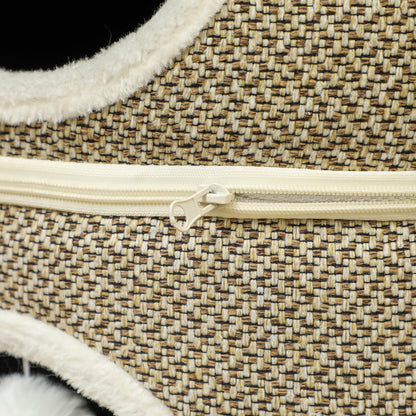 Scratching Post, 56 cm High Cat Tower with Cave, Scratching Tree, Cat Tower made of Sisal, for Cat up to 5 kg, Coffee