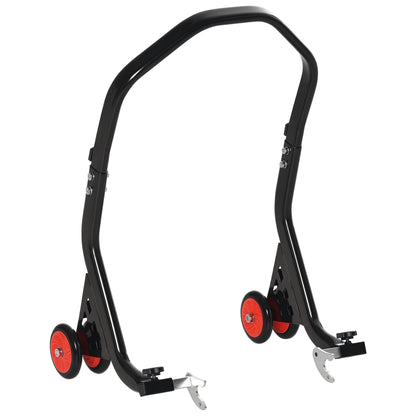Universal and Adjustable Rear Motorcycle Stand Motorcycle Stand for Sports Bikes Up to 200kg Black
