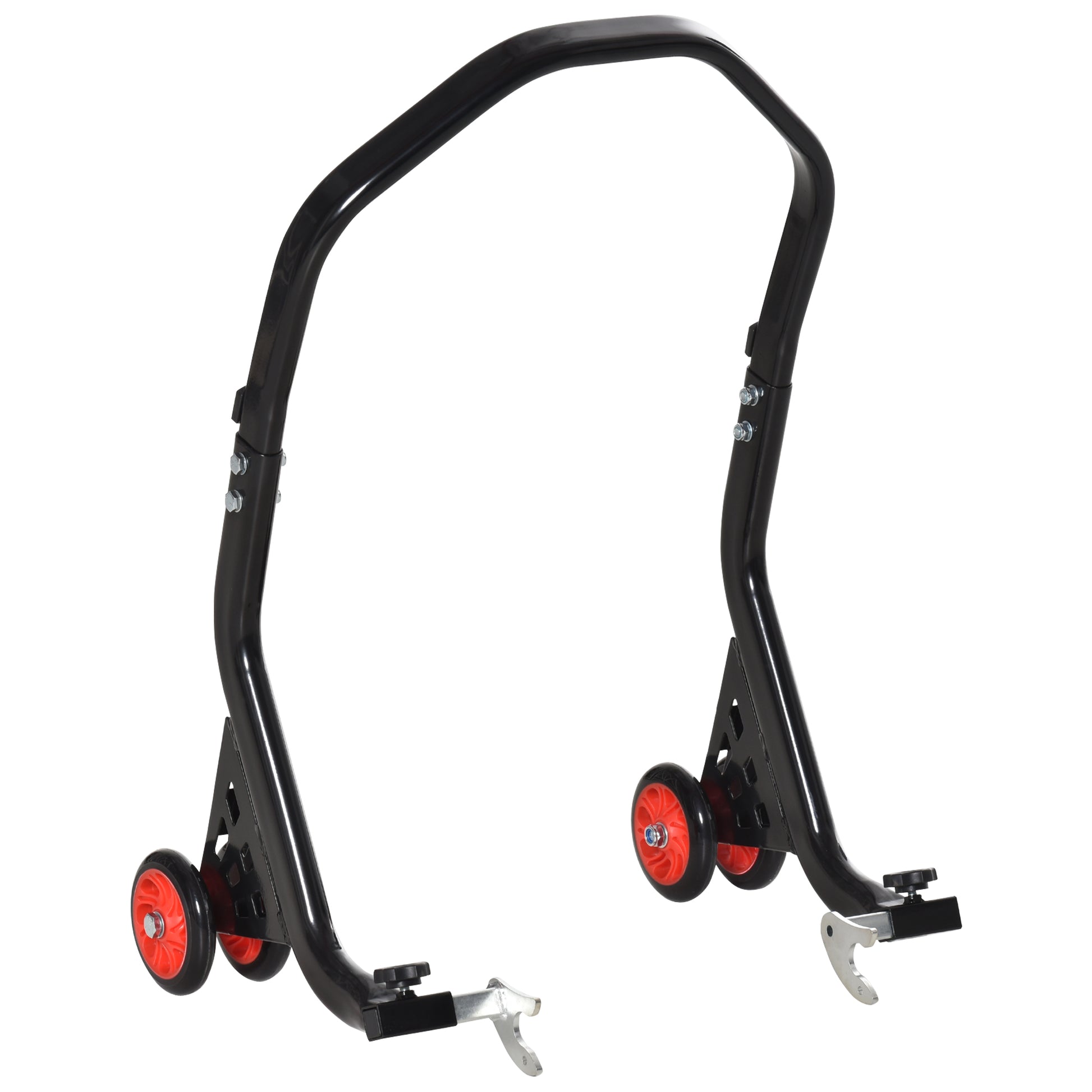 Universal and Adjustable Rear Motorcycle Stand Motorcycle Stand for Sports Bikes Up to 200kg Black