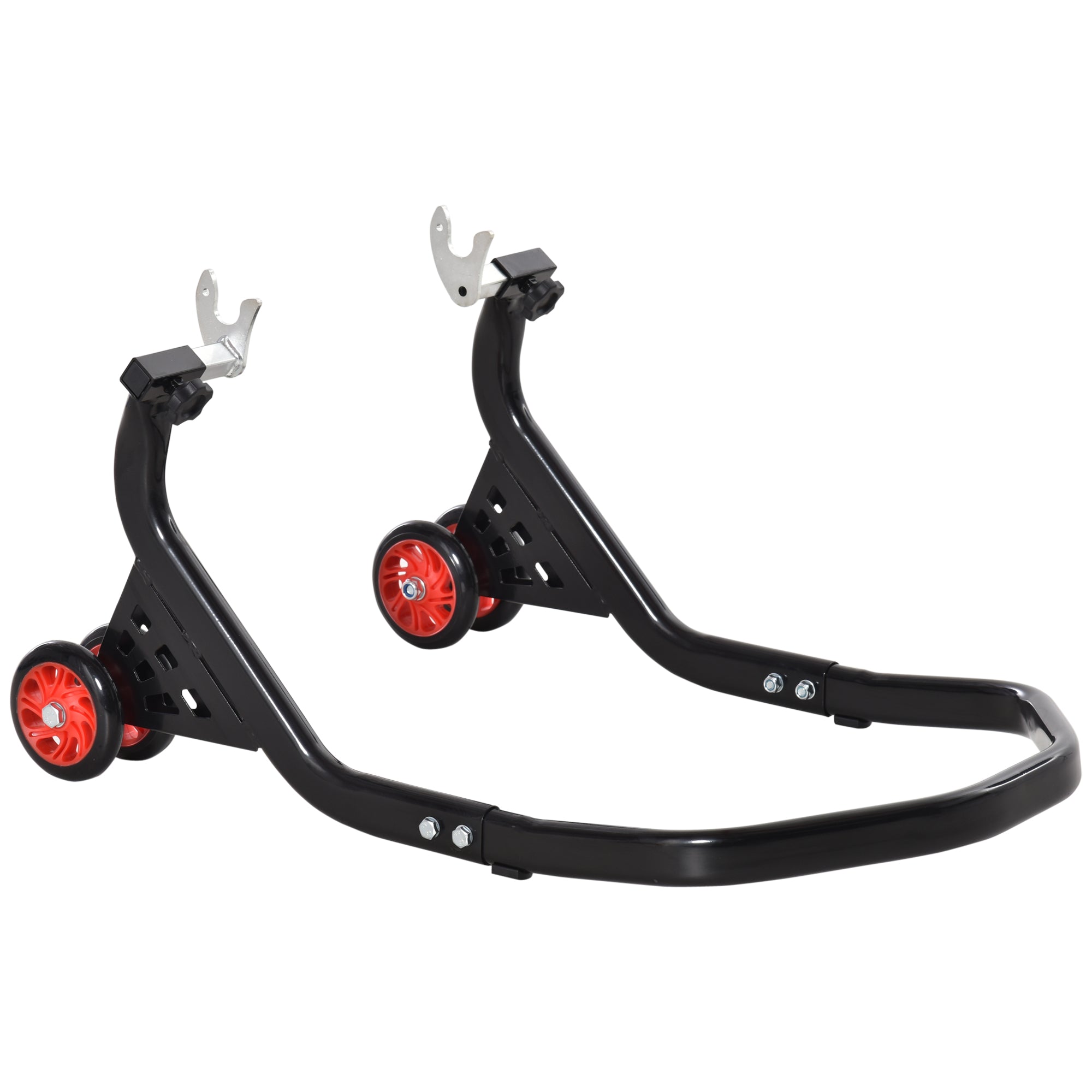 Universal and Adjustable Rear Motorcycle Stand Motorcycle Stand for Sports Bikes Up to 200kg Black