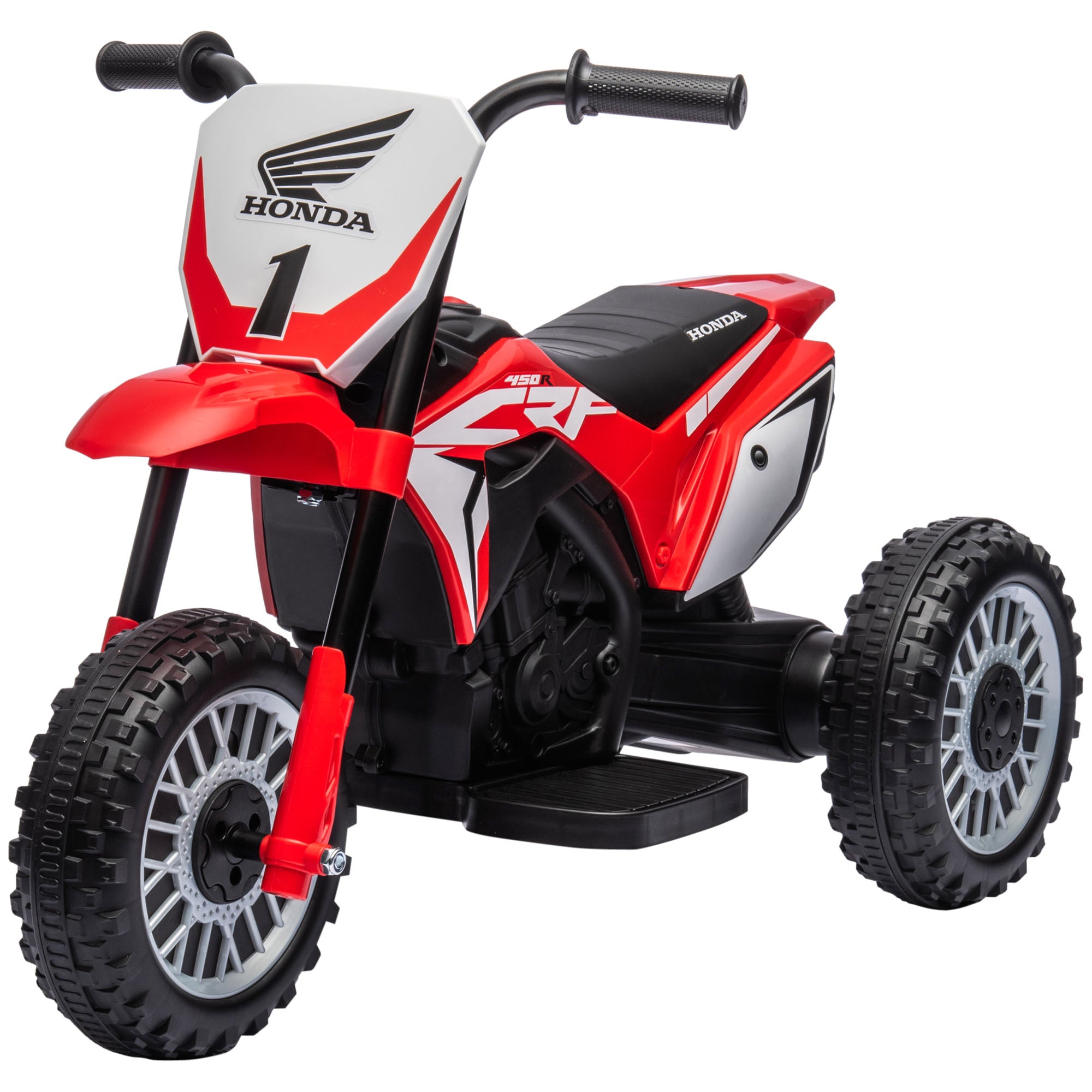 Electric Kids Motorcycle Electric Motorcycle with Horn, Start-up Music, Kids Electric Bike for Children aged 1.5-3 years Red