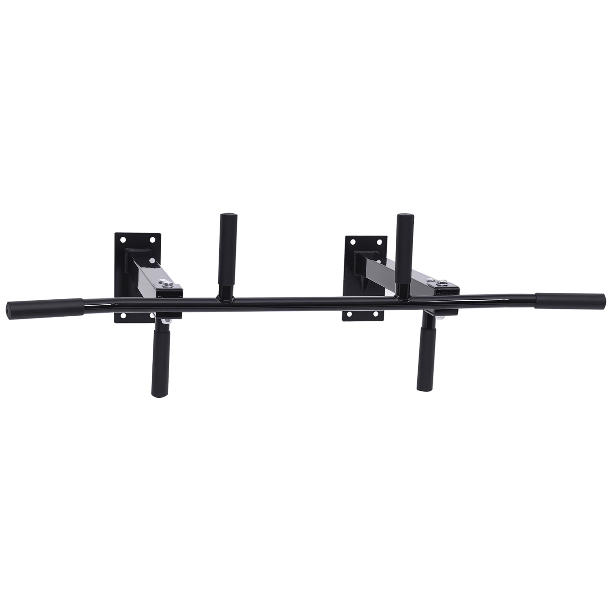 Ceiling Pull Up Bar Steel Chin-Up Bar Home Gym Pull-Up Bar with 150 kg Weight Capacity 105.5x28x49 cm Black