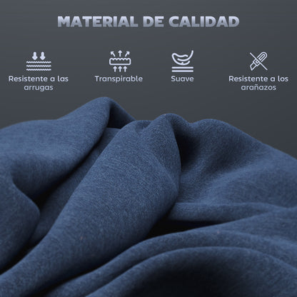 Set of 2 Bar Stools High Kitchen Stools with Backrest and Footrest Upholstered in Velvet Steel Frame Modern High Stools for Dining Counter Blue