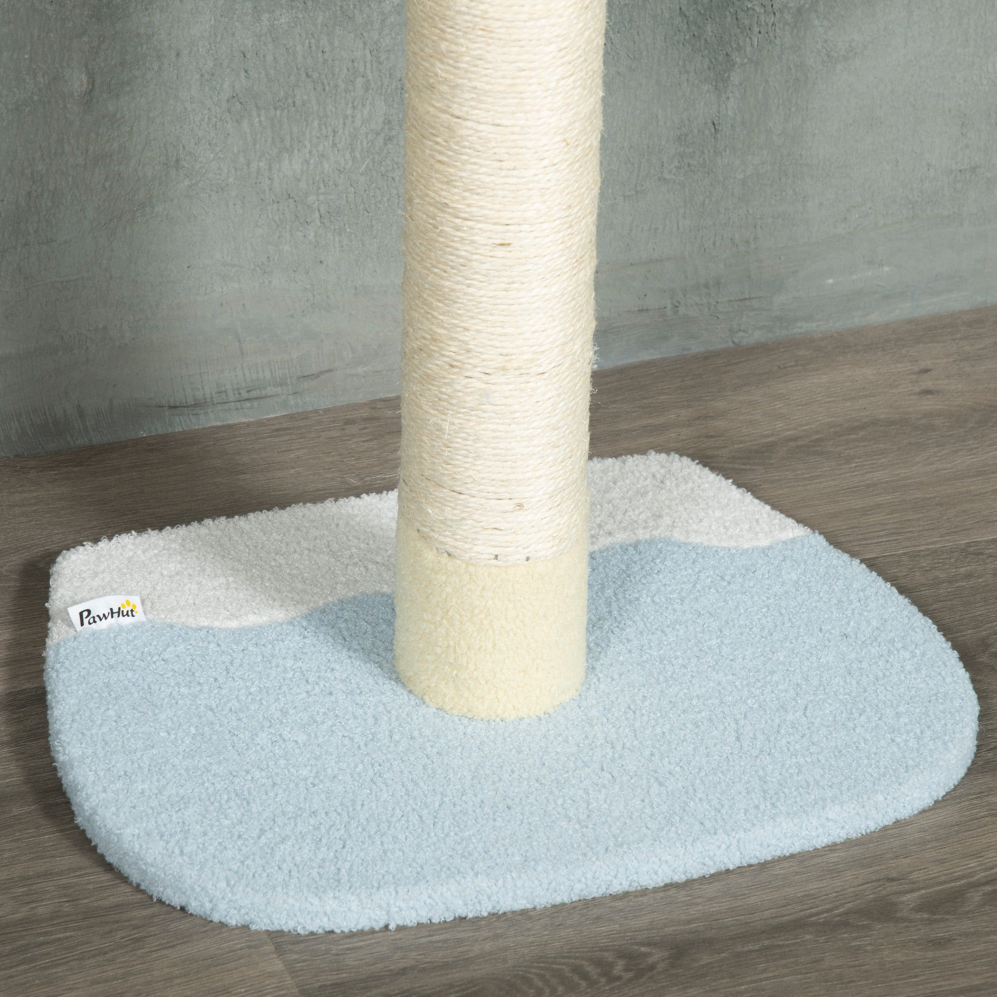 Floor to Ceiling Cat Tree Height 220-260 cm Cat Scratching Post with Sisal Columns, Play Balls, Sisal Posts, Platforms Multi-Level Cat Tree Climbing Tree for Medium-Sized Cats, Yellow