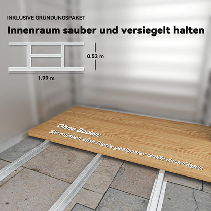 Galvanized Steel Tool Shed 2.43m² 213x131x192cm Easy Assembly Garden Storage Shed with Gable Roof, Lockable Sliding Door, Weatherproof Garden House, Outdoor Garden Shed for Outdoor Area, Grey