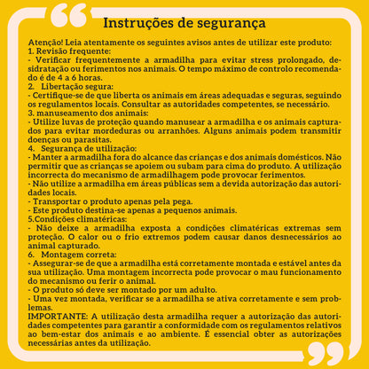 Live Animal Trap 60x18x20 cm Cage Trap for Cats with 2 Doors Handle and Steel Frame for Rabbits Squirrels Ferrets Green