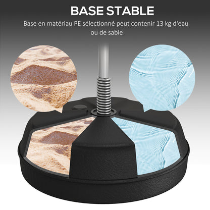 Adjustable Height Punching Bag on Stand with Gloves, Pump, and Weighted Base for Kids and Beginners - Red