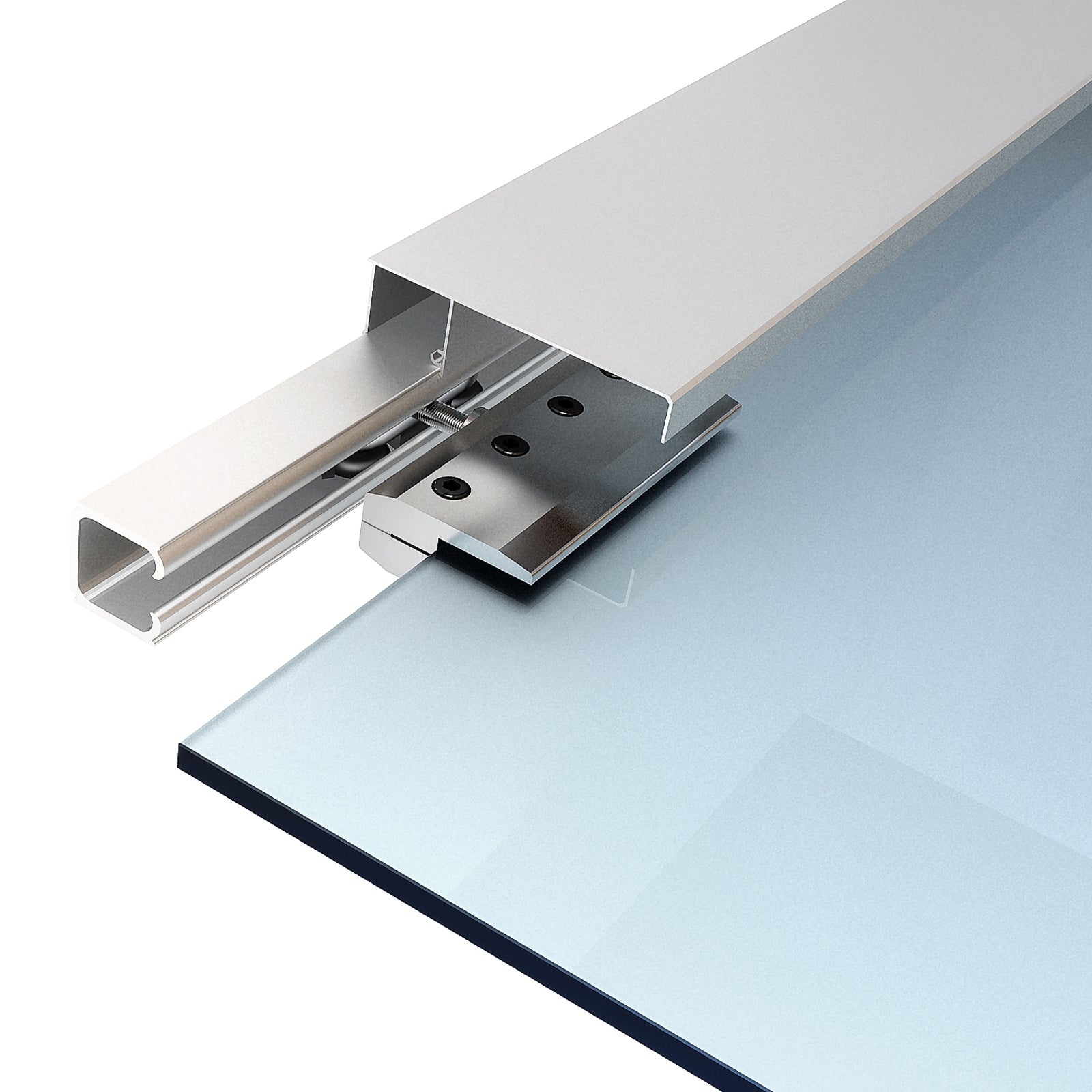 Sliding Glass Door Sliding Frosted Safety Glass Door 102.5x205 cm