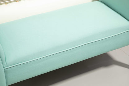 Bed Bench, Upholstered Bench, Seat Bench, Hallway Bench for Bedroom, Supports up to 130 kg, Sailcloth, Green, 102 x 36 x 51 cm