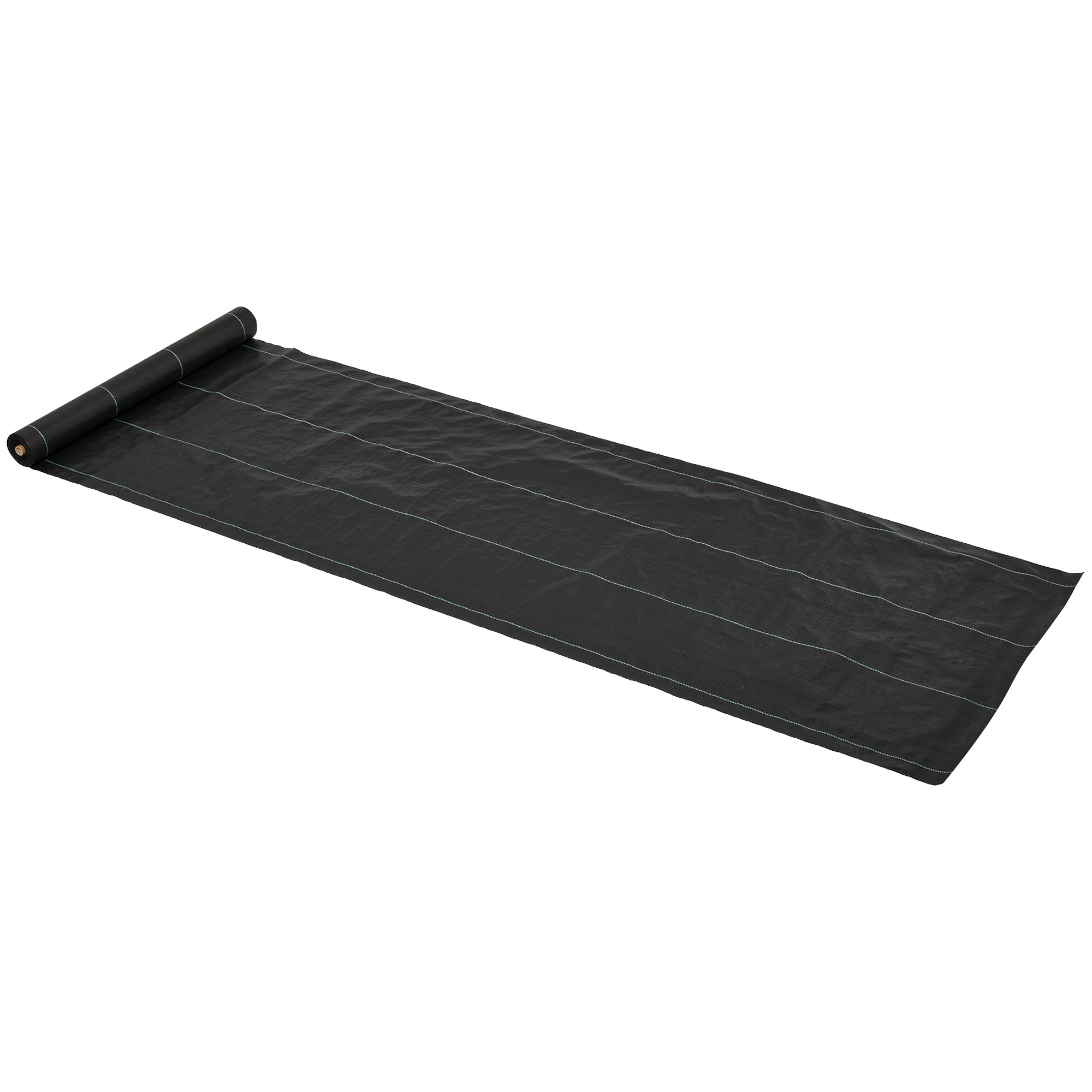 Antiweed Mesh Geotextile Mesh 1x50 m Garden Mesh against Weeds 100 g/m² Antiweed Mesh Roll Black