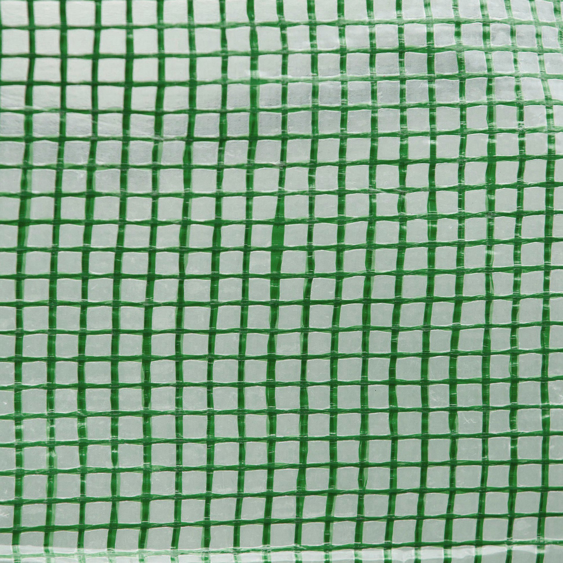 Outdoor Greenhouse 4.5x3x2 m Tunnel Greenhouse with Roll-Up Side Walls 6 Mesh Windows and Zippered Roll-Up Door Greenhouse for Garden Patio