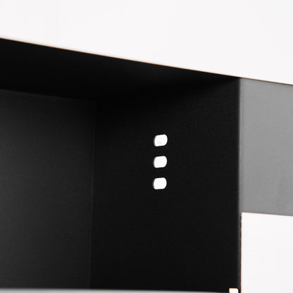 Wall-Mounted Stainless Steel Bioethanol Fireplace with 2.5h Combustion, 1L Tank, and Cover 20m², 90x16x40cm, Silver