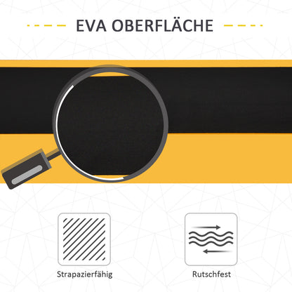 2-Piece Sawhorse Folding Work Stand Underpinning Stable Metal Yellow 99.5 x 50 x 76 cm