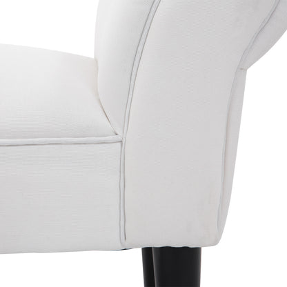 Bed End Stool Bench with Arms Upholstered Wooden Bench for Bedroom Living Room Hallway 102x36x51cm Load 130kg