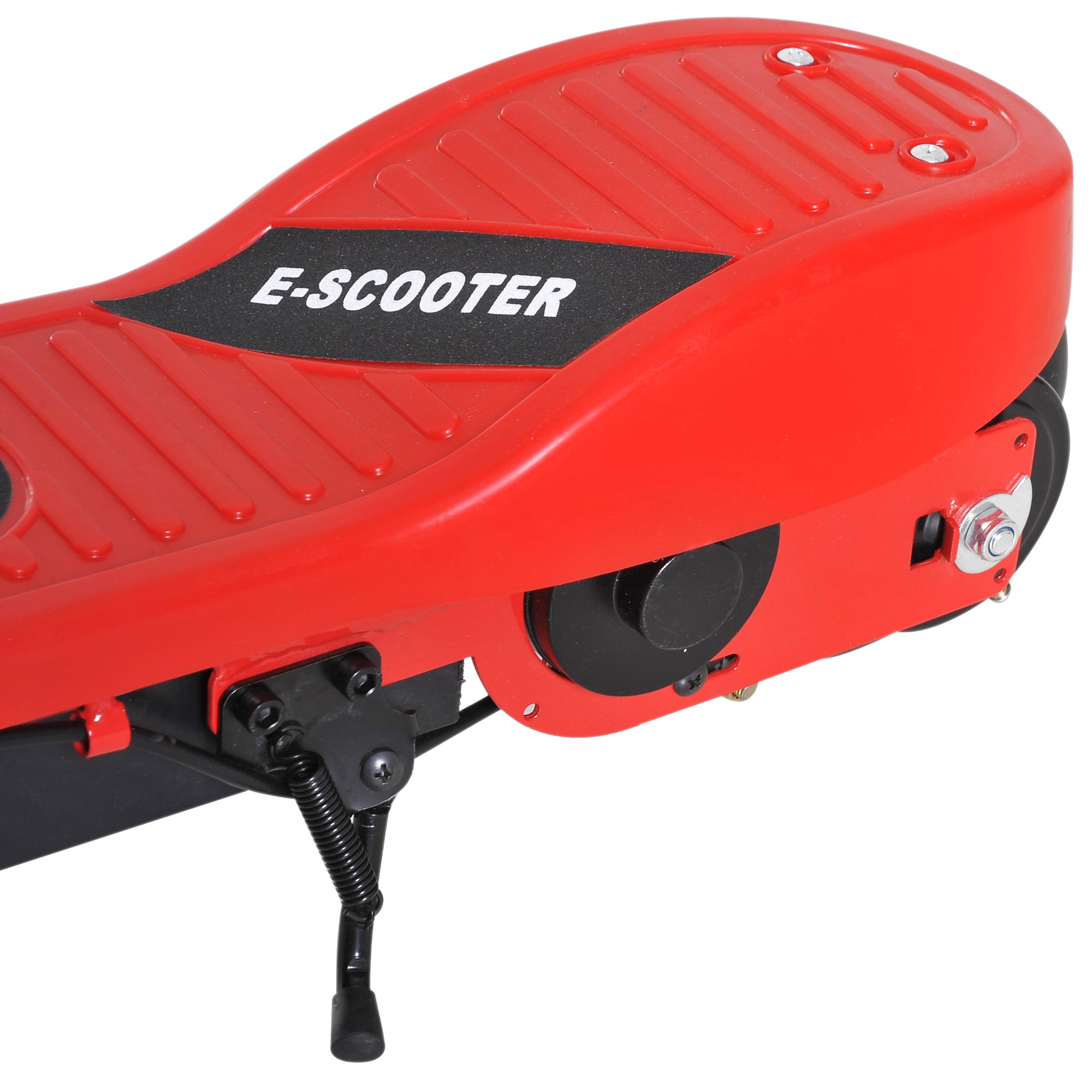 Electric Scooter for Kids 7+ Foldable Scooter with Adjustable Height Rechargeable Battery 24V Speed up to 12 km/h and Brake Load 50 kg 74x36x82.5-92.5 cm Red