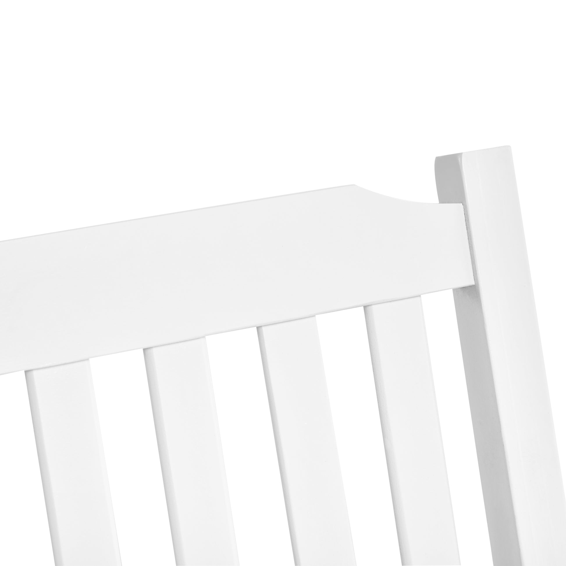 Garden Swing for 2 Persons Swing Bench Hanging Bench Solid Wood Patio Terrace Backyard White 117 x 69 x 60 cm