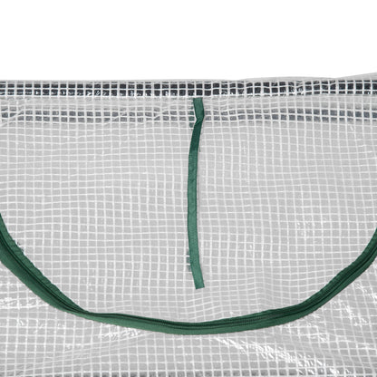 Greenhouse with Window, PE Grid Film, Steel Frame Greenhouse, for Balcony, Garden, 120x60x60cm, Tomato Greenhouse for Vegetables, Flowers, Plants, White