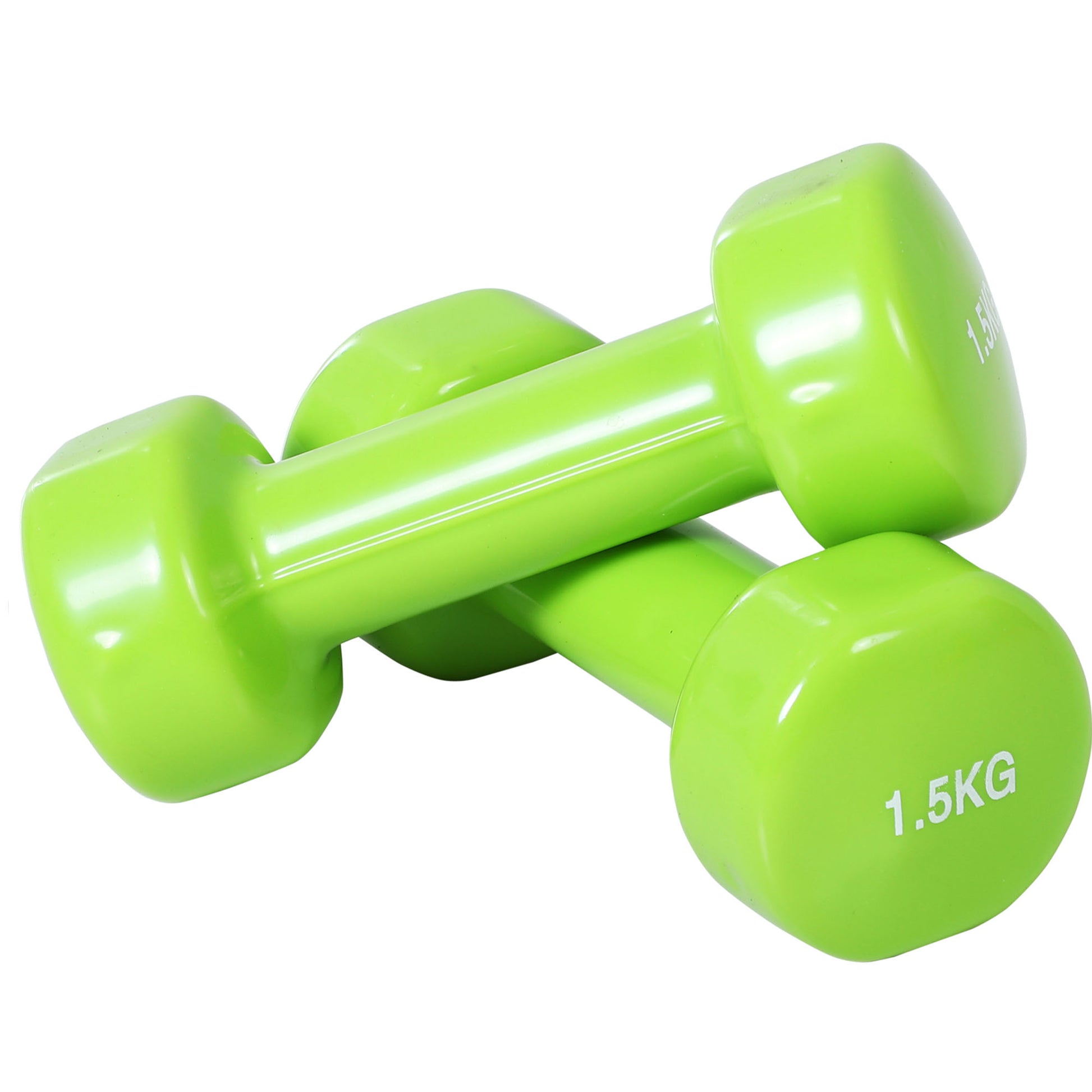 Dumbbell Set, 4 Pack Dumbbells, Dumbbell Set with Case made of Cast Iron, Portable, 0.5kg, 1kg, 1.5kg, 2kg Dumbbells for Men and Women, Dumbbell Set for Home, Gym, Strength Training
