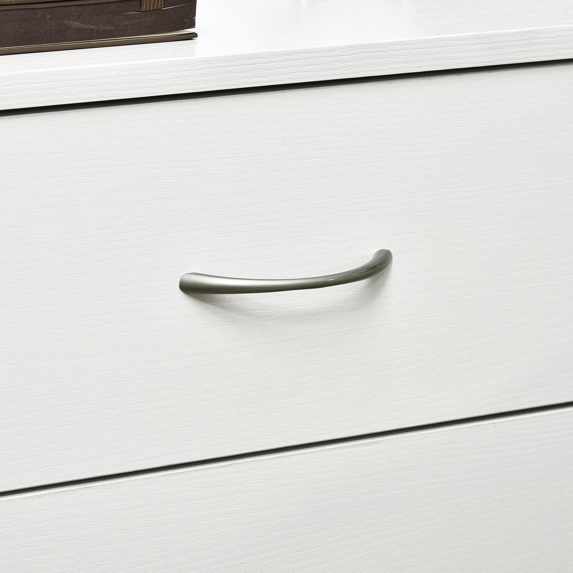 Modern Bedside Table Nightstand with 3 Drawers Side Table for Living Room Bedroom Load 50 kg 40x35x58 cm White