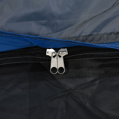 Dome Tent for 4 People Light, Stable, Waterproof UV 50+ Pop Up Camping Tent with Hooks, Door, Windows, Groundsheet, Family Tent with 1000mm Water Column Tent for Camping, Travel, Trekking, Garden