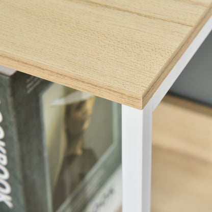 Bedroom Dresser Storage Cabinet 4 Fabric Foldable and Removable Drawers with Open Shelves and Metal Frame, Chest of Drawers for Living Room, Bedroom, Entryway, Light Gray