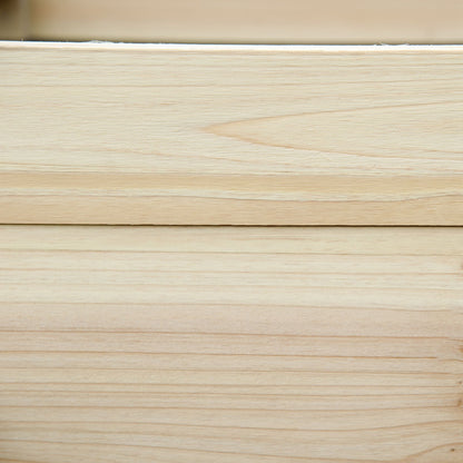 Raised Garden Bed Wood, Plant Bed Cold Frame Planter Box 117 x 100 x 54 cm for Garden Balcony Terrace, Plant Stairs for Flowers, Plants, Fruit, Vegetables