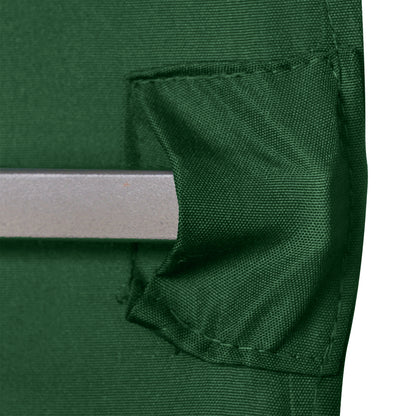 Pavilion Canopy for Garden Pavilion approx. 3 x 3 m, water-resistant, replacement canopy, pavilion cover, sun protection, 8 water drainage holes, Polyester, Green