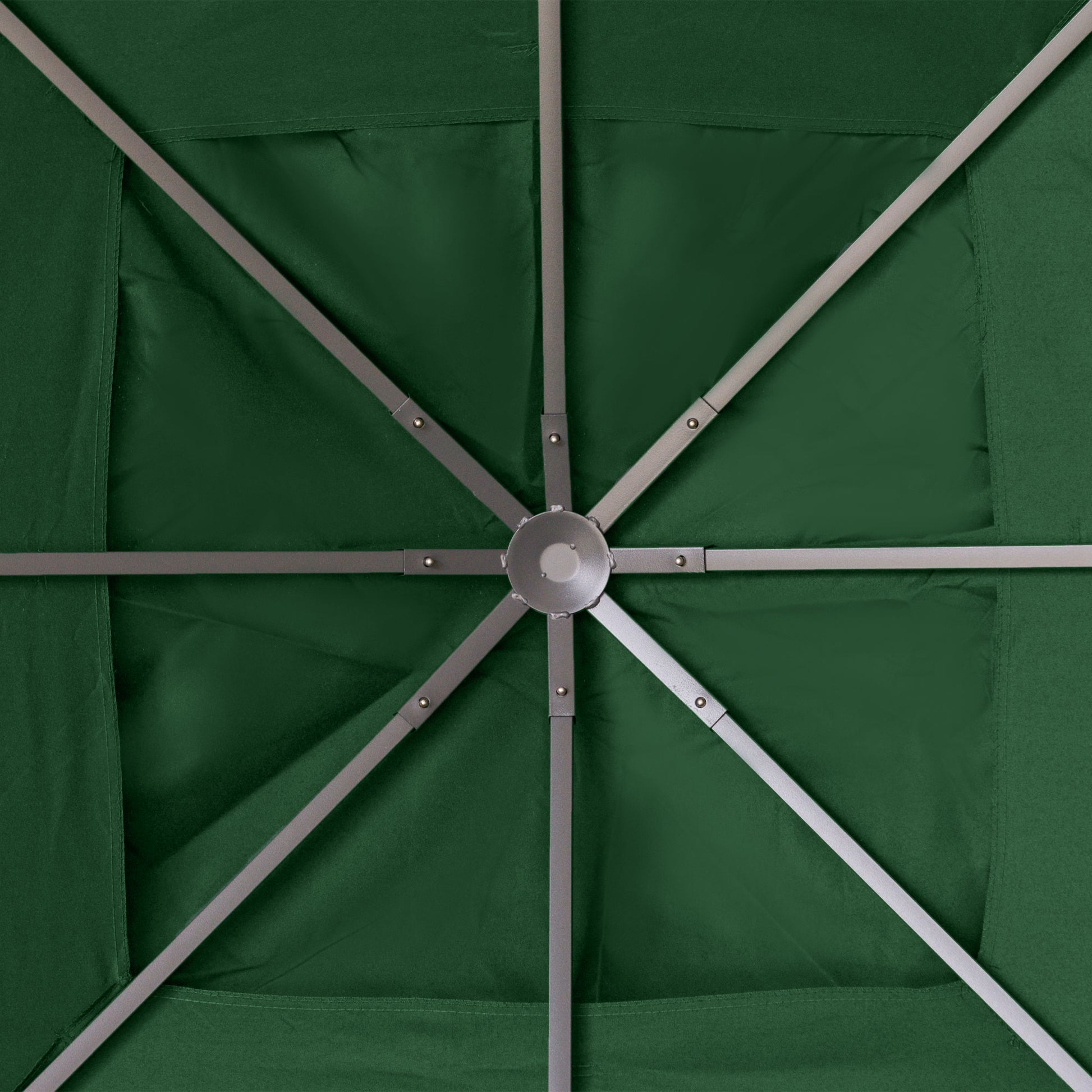 Pavilion Canopy for Garden Pavilion approx. 3 x 3 m, water-resistant, replacement canopy, pavilion cover, sun protection, 8 water drainage holes, Polyester, Green