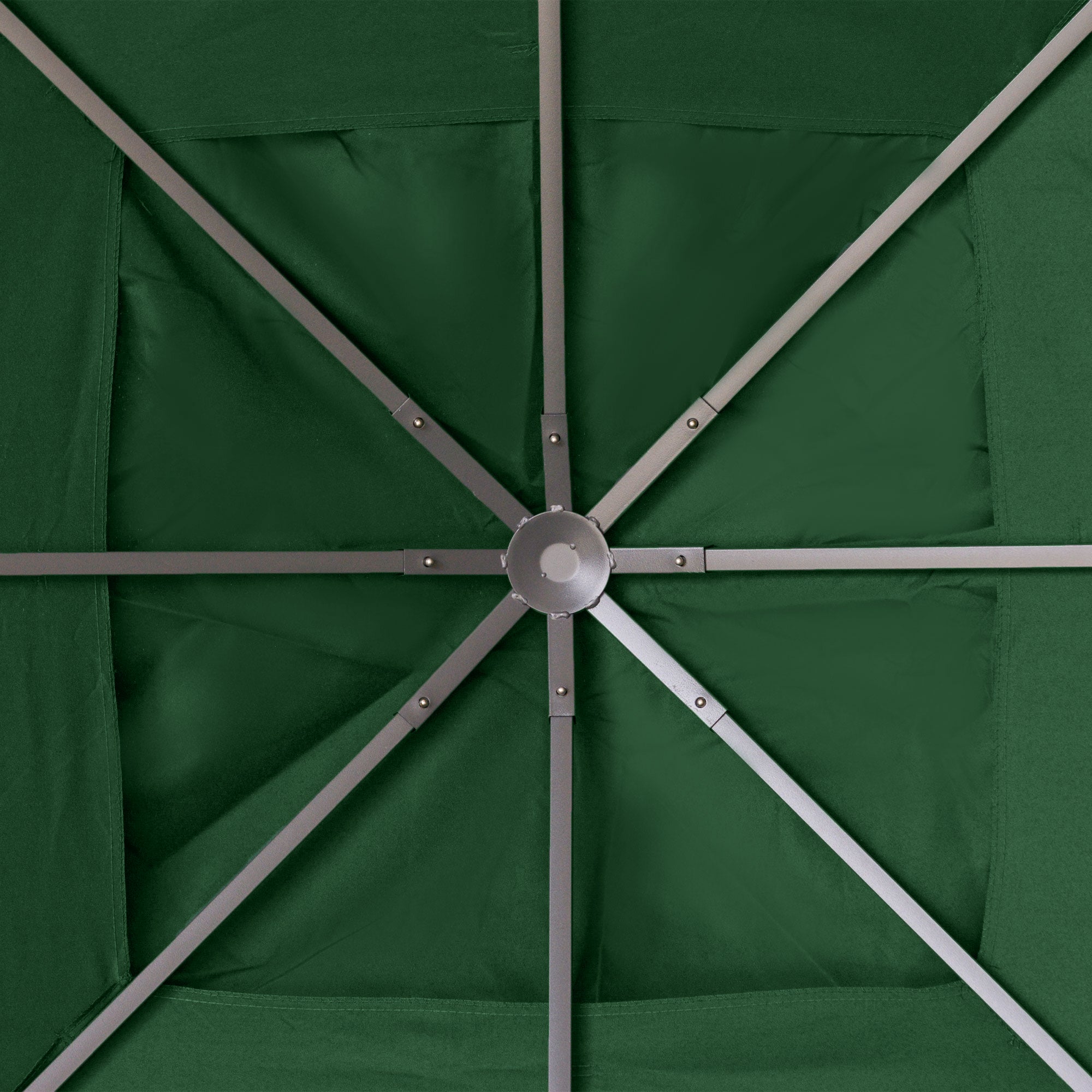 Pavilion Canopy for Garden Pavilion approx. 3 x 3 m, water-resistant, replacement canopy, pavilion cover, sun protection, 8 water drainage holes, Polyester, Green