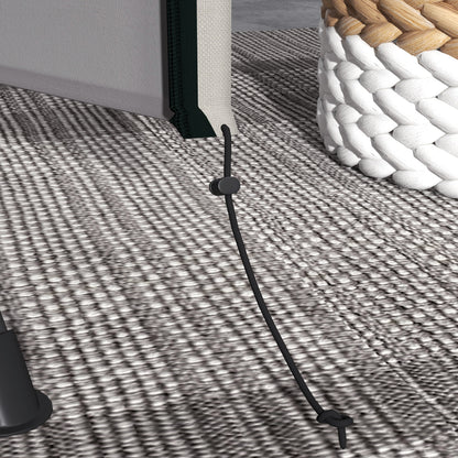 Hollywood Swing Seat Cover 3 Seater, Water Repellent Winterproof Protective Cover for Garden Swing, UV Resistant Cover, Tearing Resistant 420D Oxford Fabric, 177x114x152cm Gray