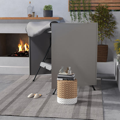 Hollywood Swing Seat Cover 3 Seater, Water Repellent Winterproof Protective Cover for Garden Swing, UV Resistant Cover, Tearing Resistant 420D Oxford Fabric, 177x114x152cm Gray