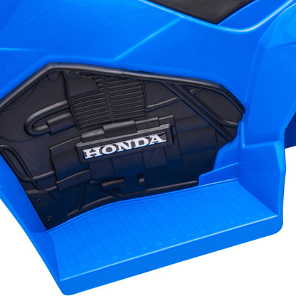 Electric Quad Miniquad Kids Electric ATV Kids Quad with LED and Horn Kids Motorcycle Children's Vehicle Electric Car for Kids from 18 months Metal Blue 65.5 x 38.5 x 43.5 cm