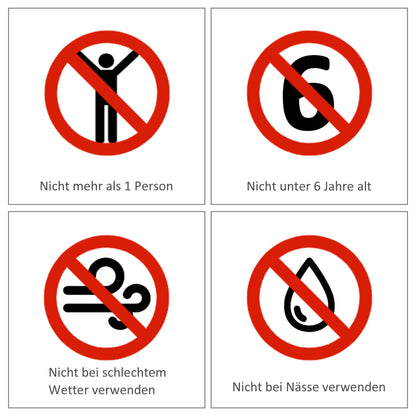 Trampoline Edge Cover Safety Net Weather Cover 8ft 10ft 12ft 15ft Edge Cover: Ø 305cm-Blue(Trampoline not included)