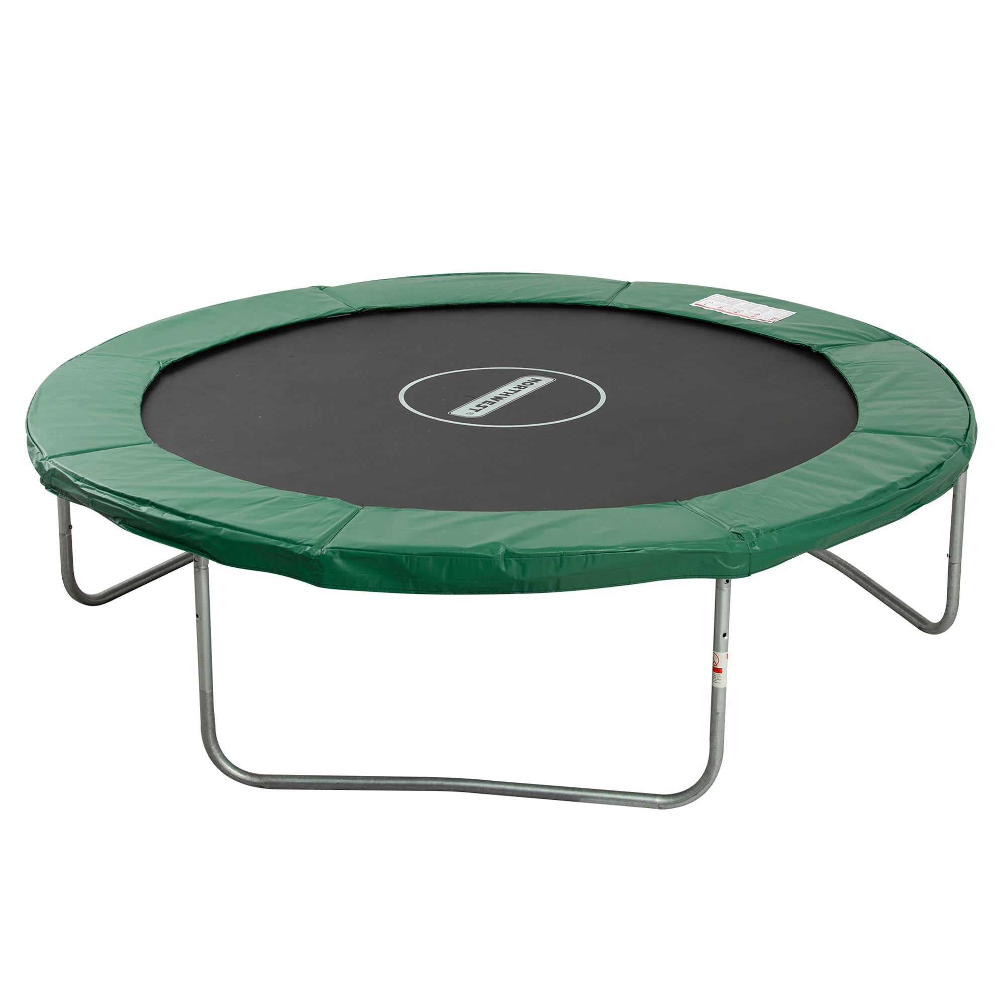 Trampoline Edge Cover Ø305 cm wide, Tear-Resistant UV-Resistant Spring Cover, Water-Repellent, Trampoline Accessories Edge Protection Safety Net Replacement Parts for Garden Trampolines, Green