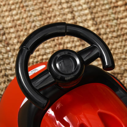 Baby Potty for 6-36 Months Toddler Potty Training Toilet Seat Portable Car Shape with Lid and Steering Wheel Easy to Clean 40x27.5x29.1 cm Red