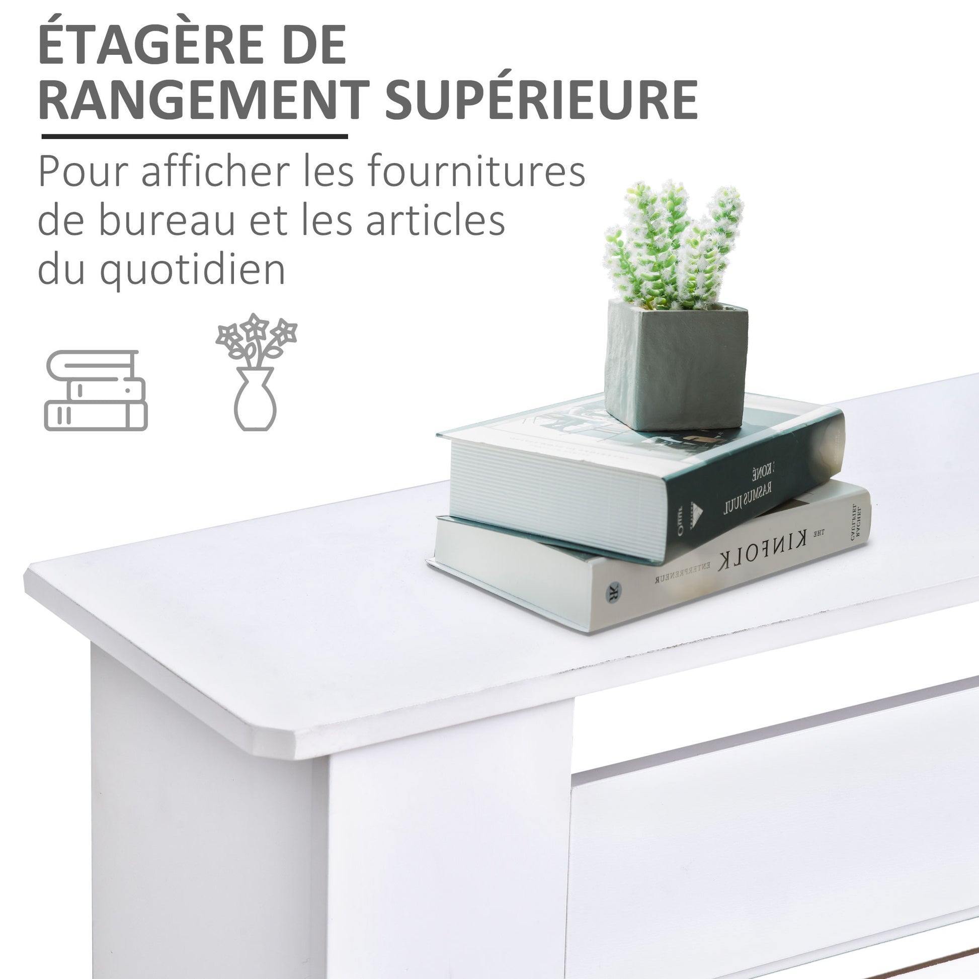 Contemporary Design Extendable Radiator Cover 139-208.5 x 20.5 x 82.5 cm MDF White