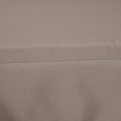 2-Piece Swing Cushion 130x45x5 cm Padded Seat and Backrest Cushion for Garden Terrace Balcony Outdoor Brown