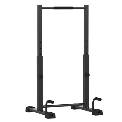 SPORTNOW Dip Bars Dip Station up to 540 kg Load Height Adjustable Fitness Bars Push Up Stand Bar Fitness Parallettes, Push-Up Handles for Calisthenics, Home, Strength Training
