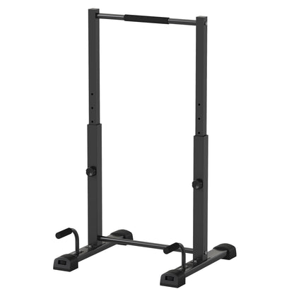 SPORTNOW Dip Bars Dip Station up to 540 kg Load Height Adjustable Fitness Bars Push Up Stand Bar Fitness Parallettes, Push-Up Handles for Calisthenics, Home, Strength Training