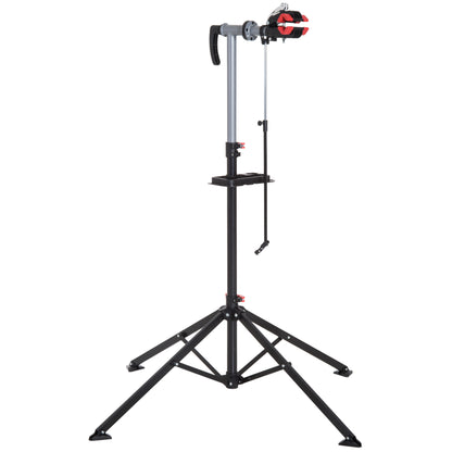 Bike Repair Stand 109-180cm with Tool Tray for Bike Maintenance